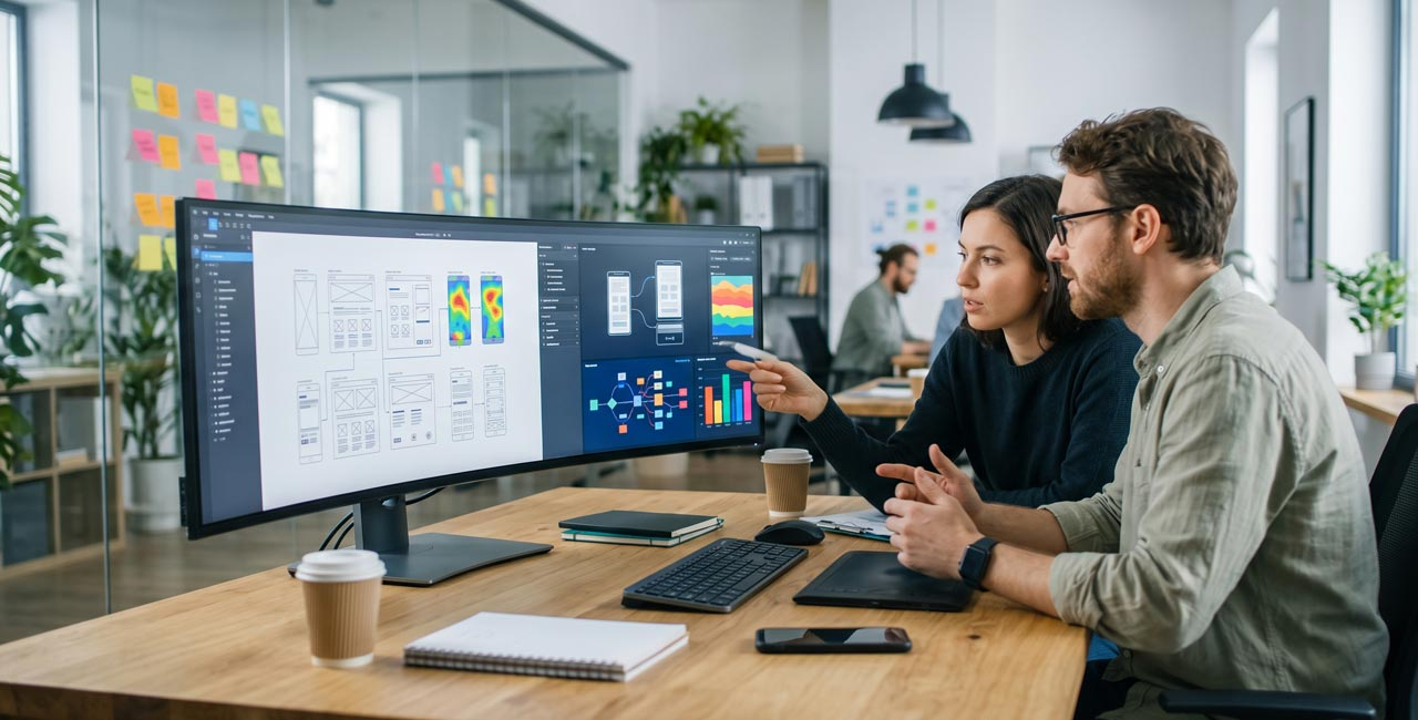 AI w projektowaniu stron coraz mocniej wpływa na UX i sposób pracy zespołów web design